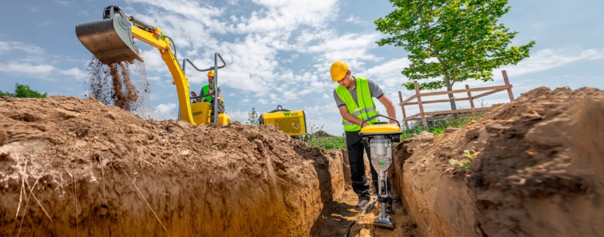 Уплотнение грунта и асфальта