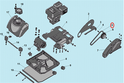 Ремень 13х813Li PC8742F CNP15026-1 CNP80DG034 2993